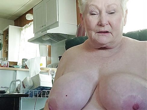 This Naughty Granny Just Loves To Talk Dirty And Play With Her Fat Pussy